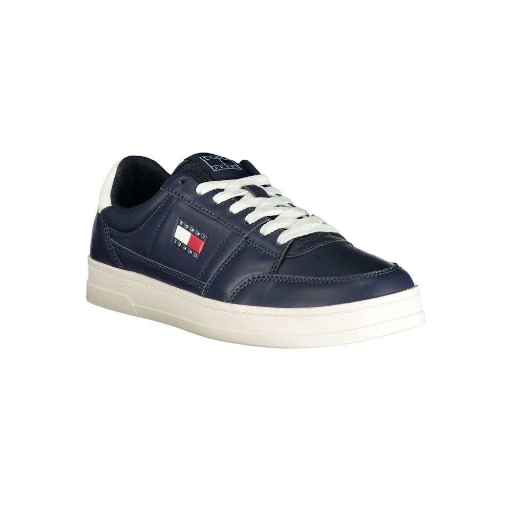 Tommy Hilfiger Blå Skinn Herre Sneaker
