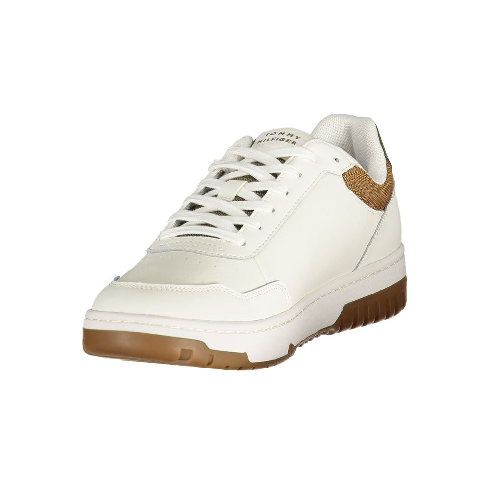 Tommy Hilfiger Bianco polyuretan herresneaker