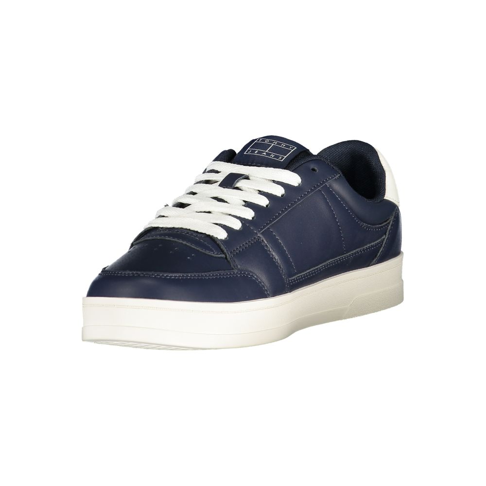 Tommy Hilfiger Blå Skinn Herre Sneaker