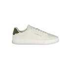 Tommy Hilfiger hvit herresneaker i polyuretan