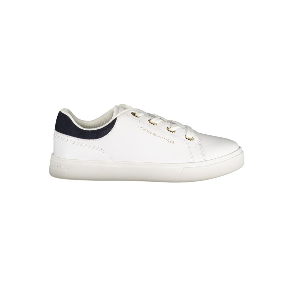 Tommy Hilfiger Bianco Polyuretan Dame Sneaker