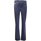 Calvin Klein Blu Cotton Damejeans