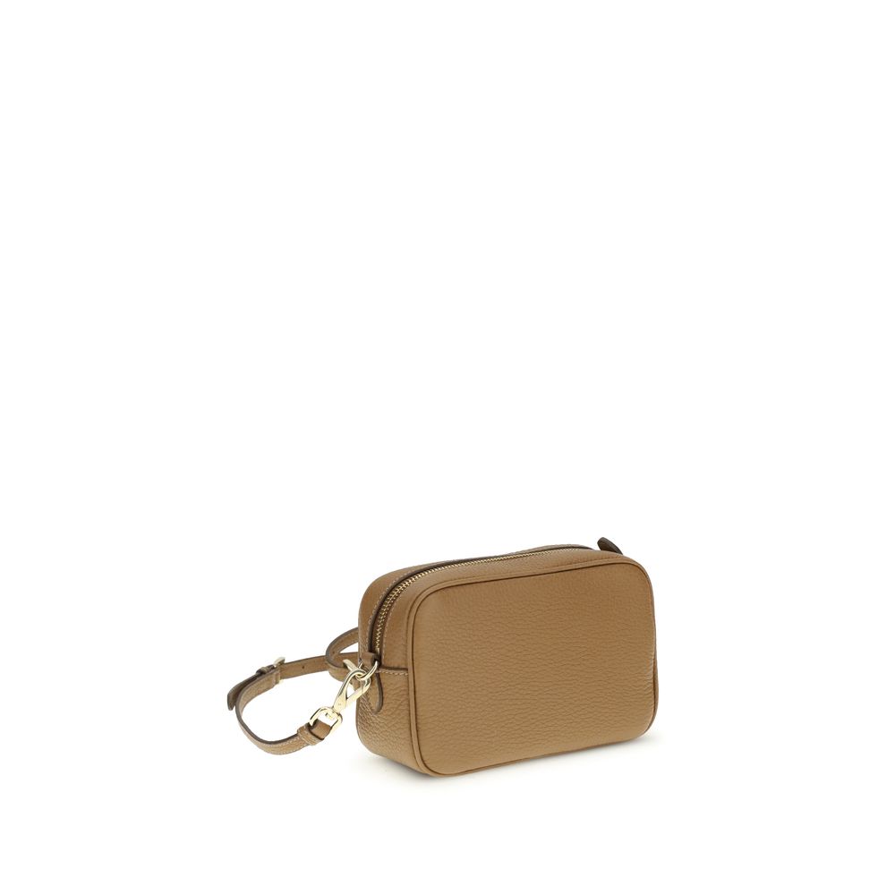Prada Beige Kalveskinn Bos Taurus Skulderveske