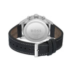 Hugo Boss svart skinnklokke