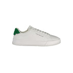 Tommy Hilfiger hvit herresneaker i polyuretan