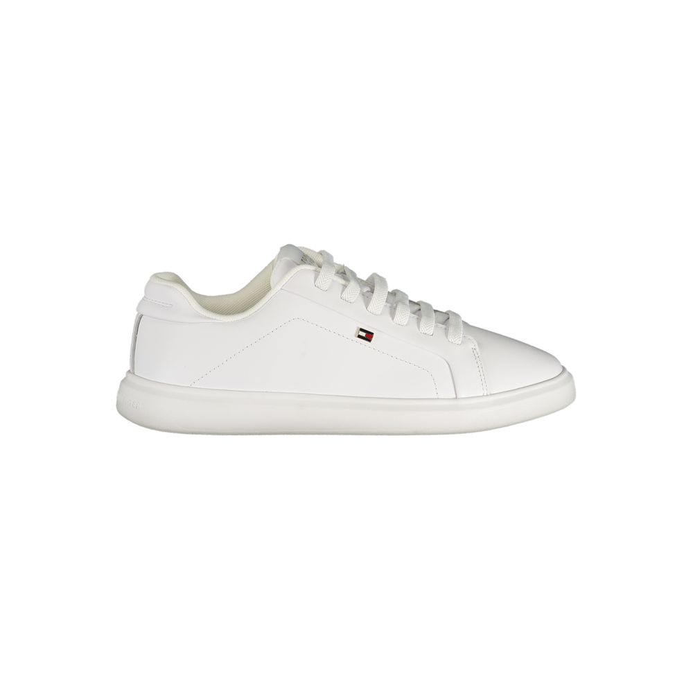 Tommy Hilfiger Bianco Polyuretan Dame Sneaker