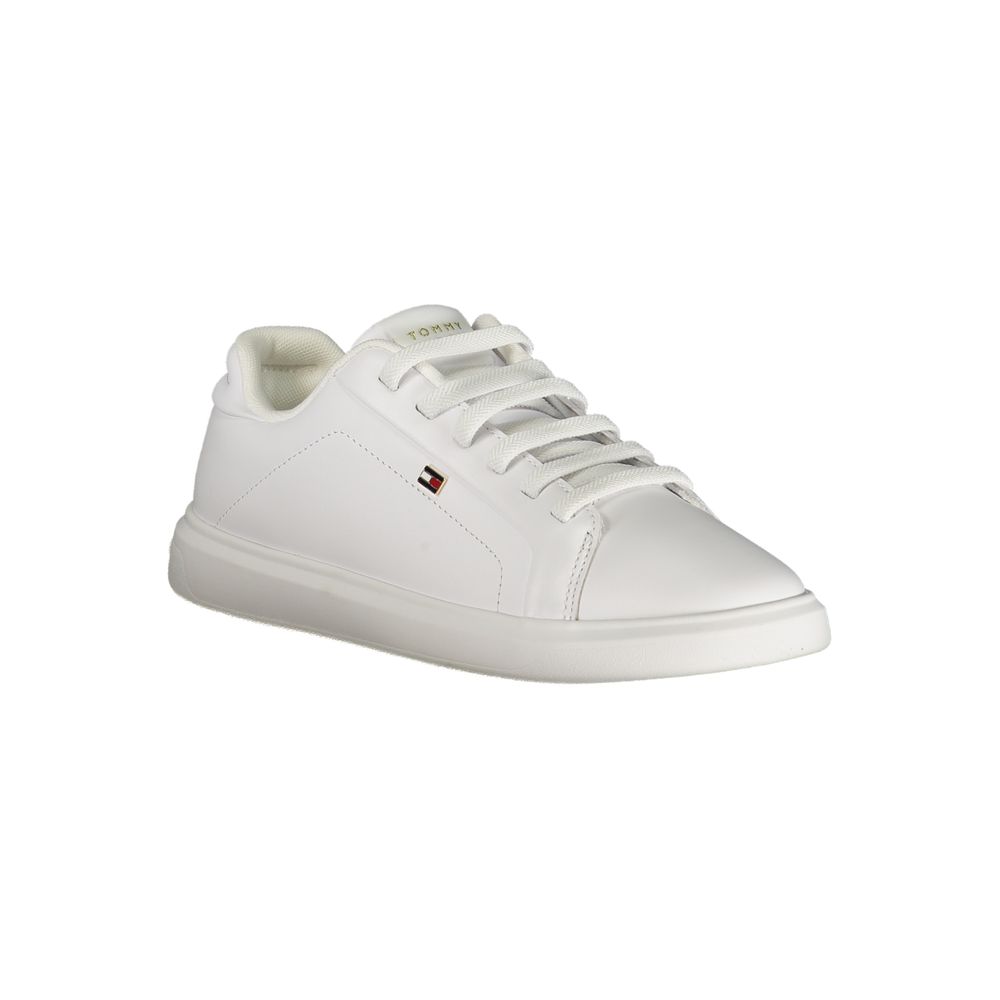 Tommy Hilfiger Bianco Polyuretan Dame Sneaker