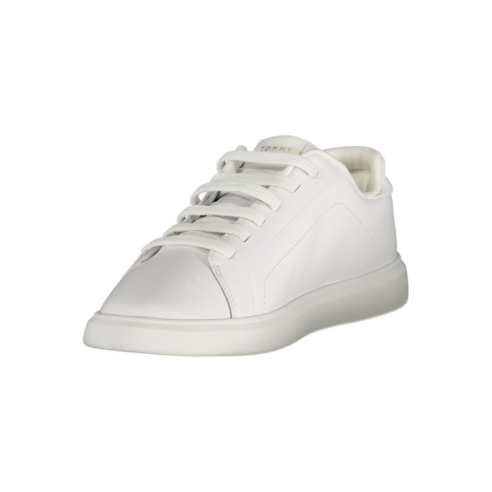 Tommy Hilfiger Bianco Polyuretan Dame Sneaker