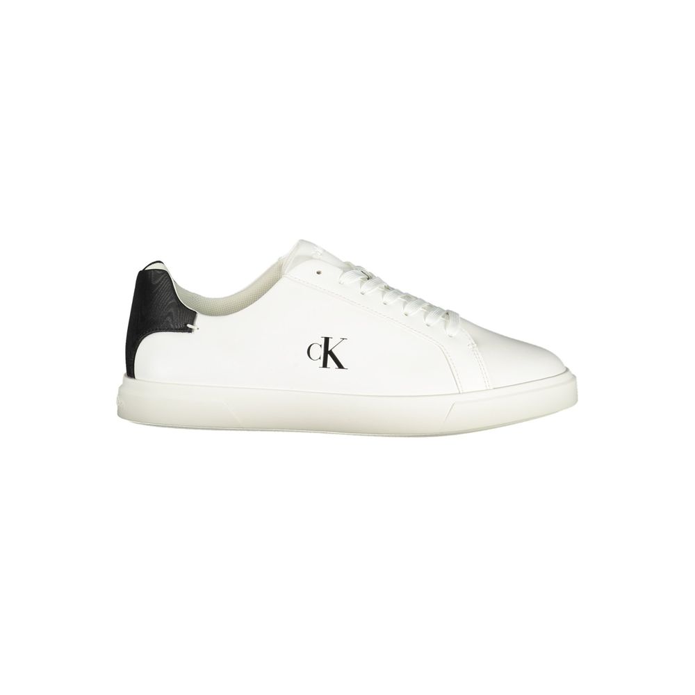 Calvin Klein Bianco Polyurethane Dame Sneaker