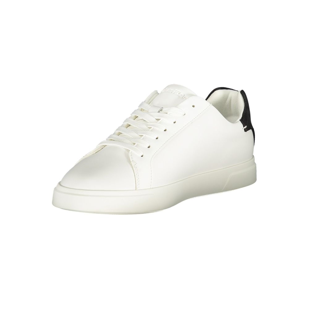 Calvin Klein Bianco Polyurethane Dame Sneaker