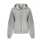 Calvin Klein Grigio Cotton Women's Hoodie