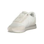 Calvin Klein hvite resirkulerte polyester herresneaker