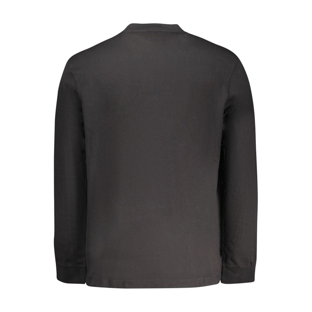 Calvin Klein svart bomulls-T-skjorte for menn