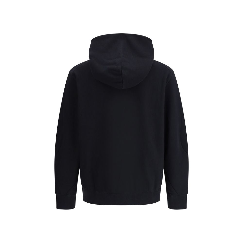 Givenchy svart bomull-hettegenser