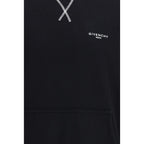 Givenchy svart bomull-hettegenser
