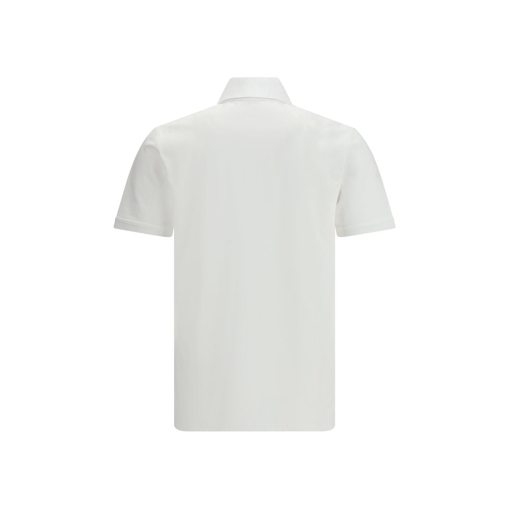 Givenchy Hvit Polo T-skjorte i Bomull