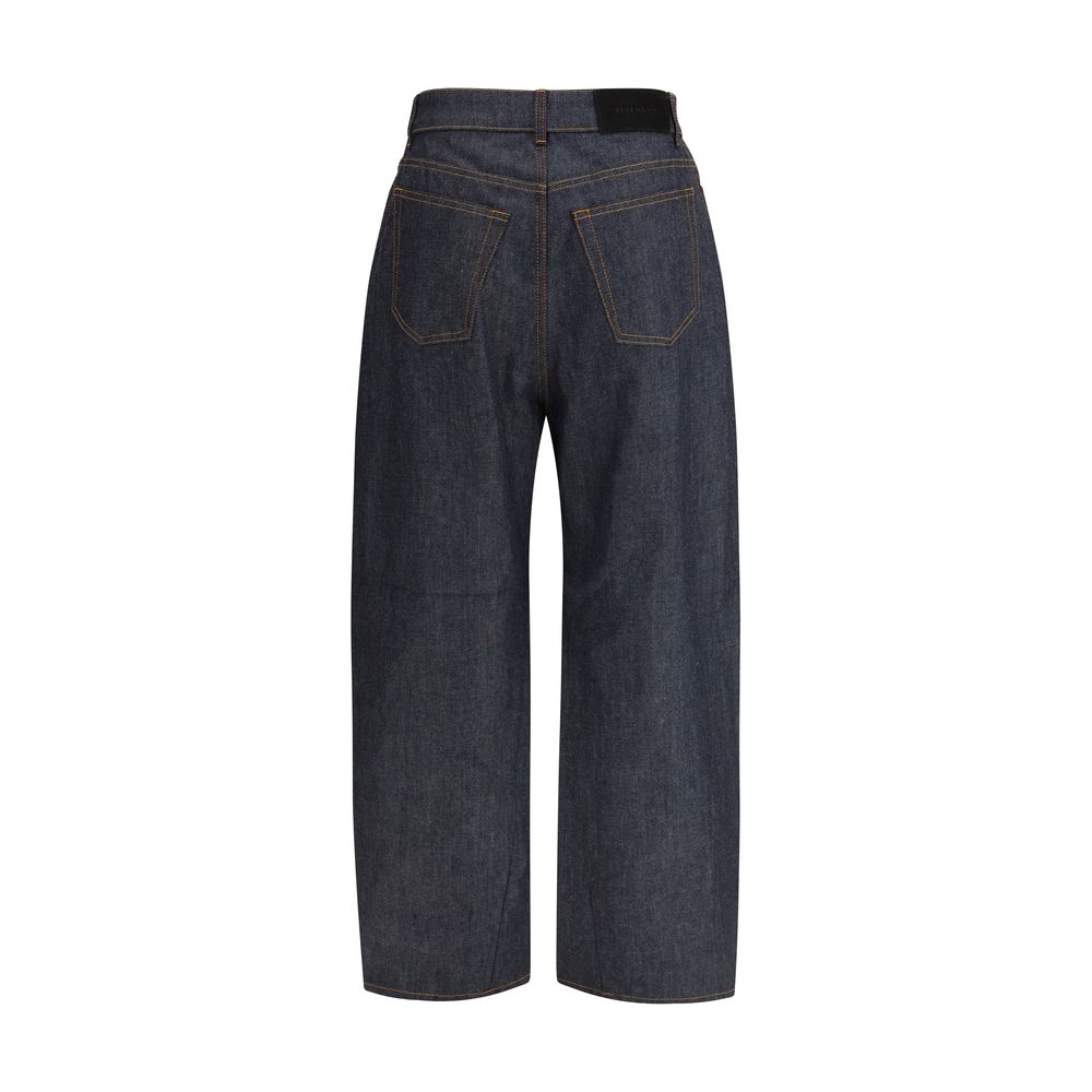 Givenchy Blå Bomullsjeans Denim