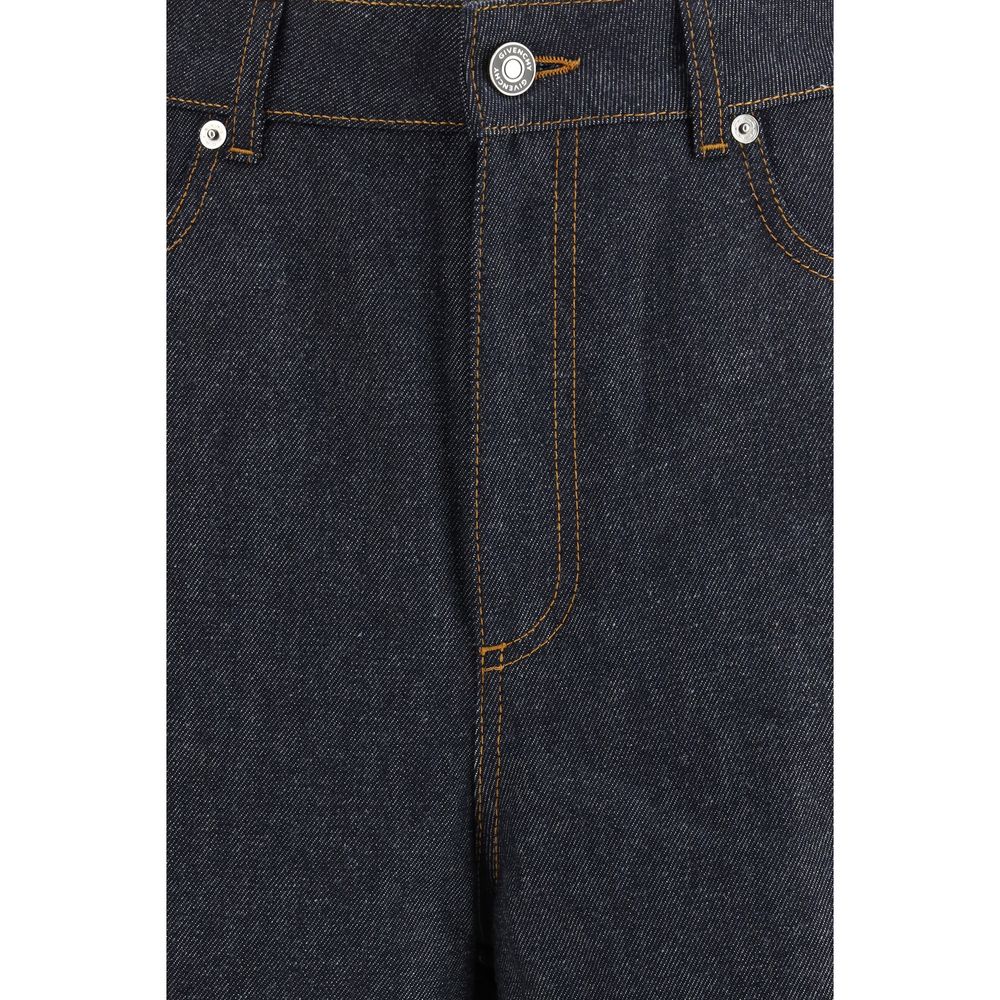 Givenchy Blå Bomullsjeans Denim