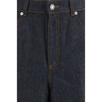 Givenchy Blå Bomullsjeans Denim