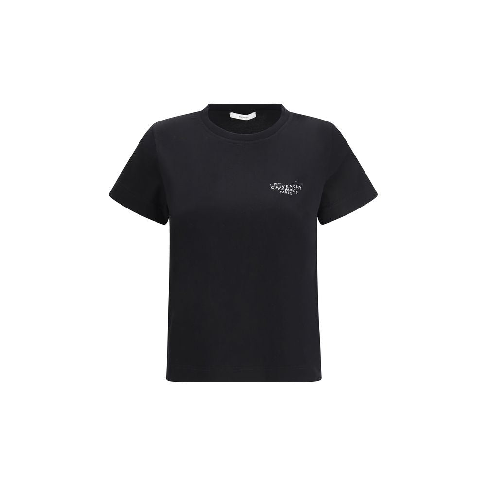 Givenchy svart bomull-T-skjorte