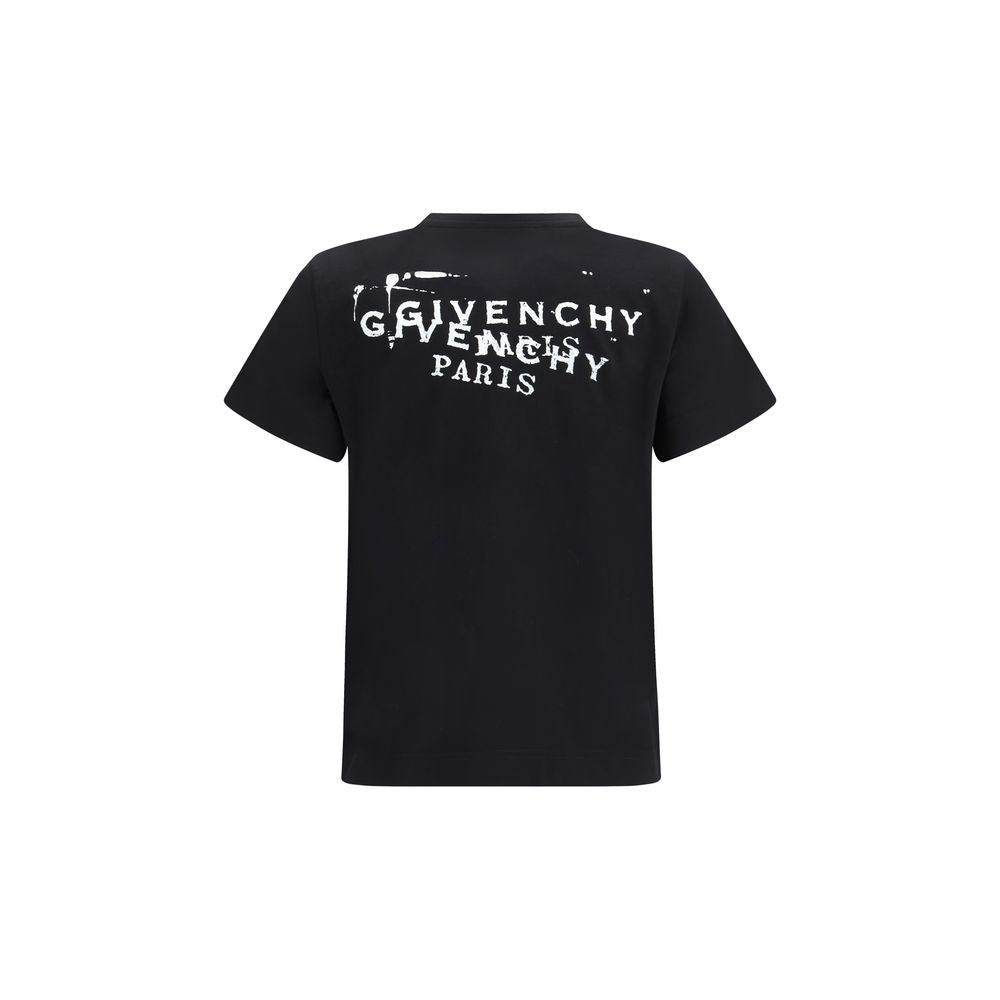 Givenchy svart bomull-T-skjorte