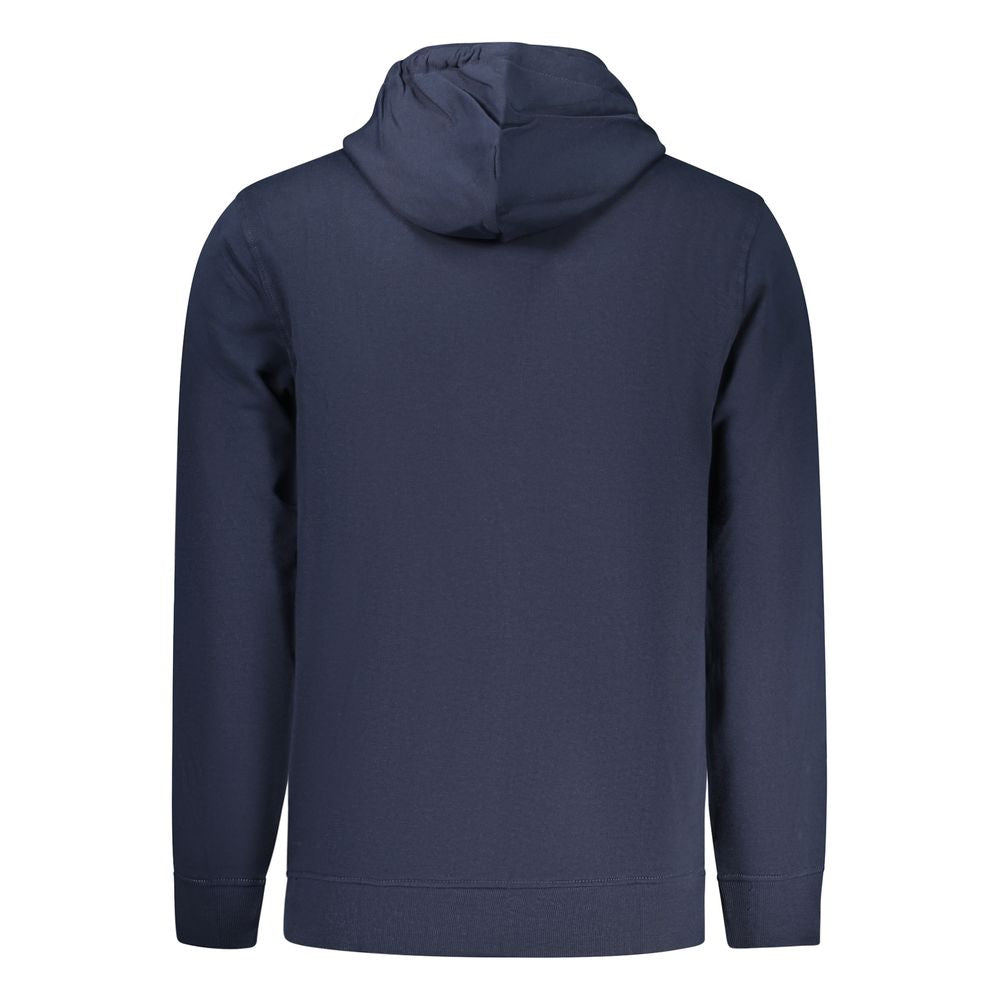 Tommy Hilfiger blå hettegenser i bomull til herre