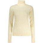 Norge 1963 Hvit Viskose Dame Turtleneck Genser