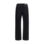 Balmain svart bomullsjeans