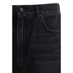 Balmain svart bomullsjeans